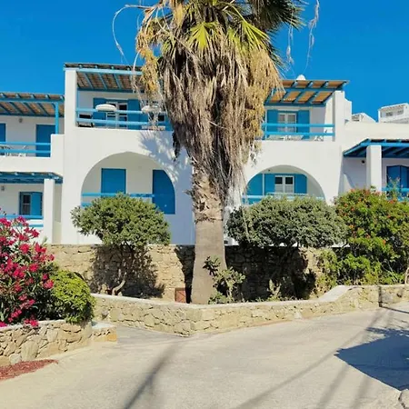 Trendy 2 Bd House W Balcony Close To Ornos (Mykonos)
